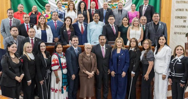 Gobierno de Nayarit refrenda coordinación institucional con el Poder Legislativo.