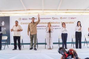 Gobierno de Nayarit y Gobierno de México impulsan Centro de Atletismo “México Imparable” en Santa María del Oro.
