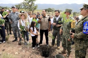 Encabezan Zoé Robledo y gobernador Eduardo Ramírez Jornada Nacional de Reforestación 2026 .