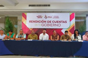 Seguridad, deporte, bienestar social y obra pública, ejes de la Rendición de Cuentas de Israel Santillán.