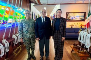 Miguel Ángel Navarro se reúne con la secretaria de Turismo Federal y el secretario de Marina para abrir nuevas oportunidades de desarrollo.