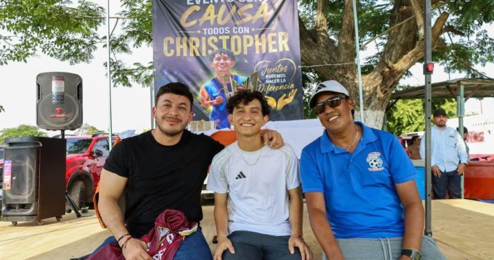 Israel Santillán se suma al cuadrangular con causa en apoyo a Christopher