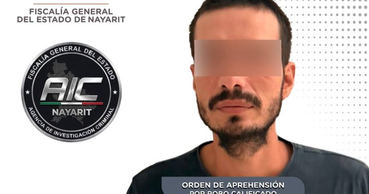 APREHENDIDO PROBABLE RESPONSABLE DEL DELITO DE ROBO CALIFICADO.