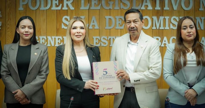 Gobierno de Nayarit entrega ante la XXXIV Legislatura del Congreso del Estado el Quinto Informe de Gobierno.