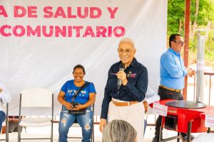 Sigue Beatriz Estrada recorriendo caminos y visitando comunidades para llevar justicia social .