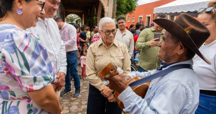 Acerca DIF Nayarit servicios y bienestar a las familias de Santa María del Oro con “Latidos del Corazón”.