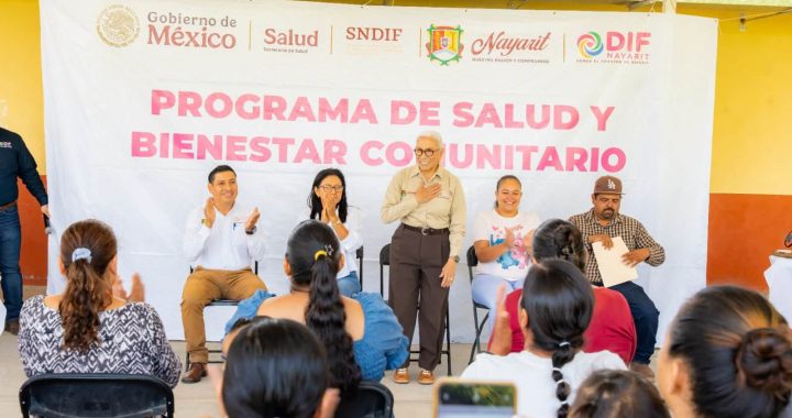 DIF Nayarit continúa fortaleciendo a la comunidad de El Jaral, en Jala .