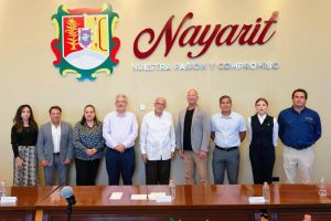 Miguel Ángel Navarro dialoga con representantes de JAM Asset Management sobre oportunidades de inversión en Nayarit.