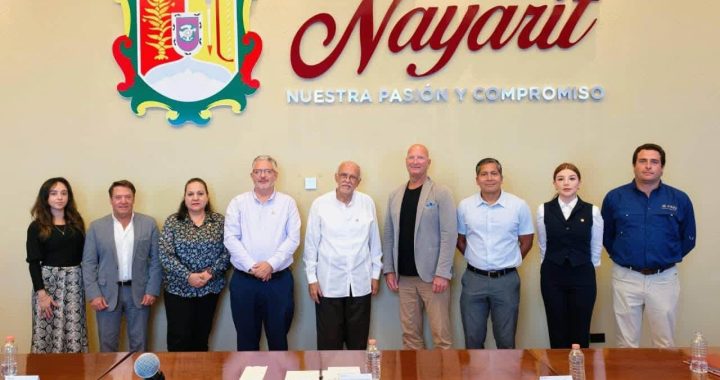 Miguel Ángel Navarro dialoga con representantes de JAM Asset Management sobre oportunidades de inversión en Nayarit.