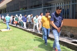Realiza IMSS Nayarit simulacro de hipótesis de artefacto explosivo en sede delegacional.