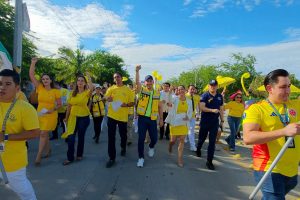 No están solos” ; Bahía de Banderas participa en caminata por la salud mental y la prevención del suicidio.