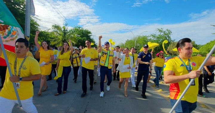No están solos” ; Bahía de Banderas participa en caminata por la salud mental y la prevención del suicidio.