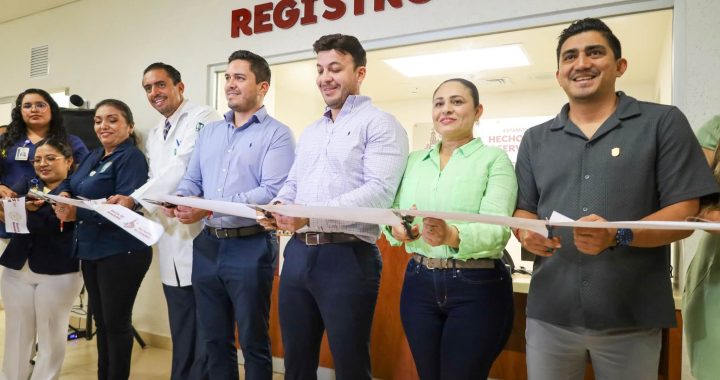 Apertura gobierno de Bahía de Banderas oficina del Registro Civil dentro del Hospital General de zona No. 33 del IMSS.