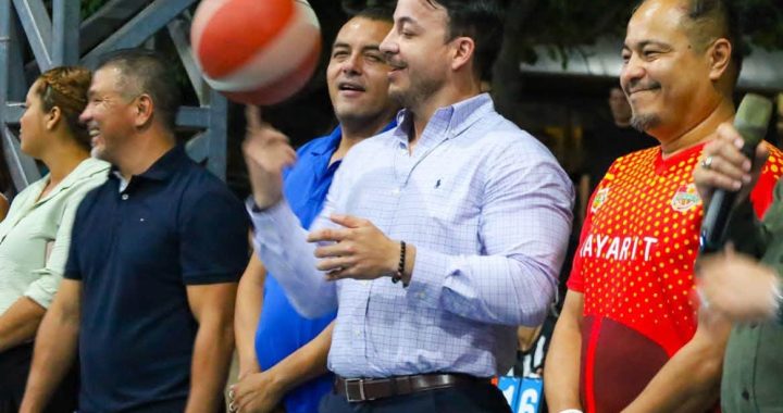 Cascarita Bahía” llega al básquetbol y fortalece el impulso al deporte en Bahía de Banderas.