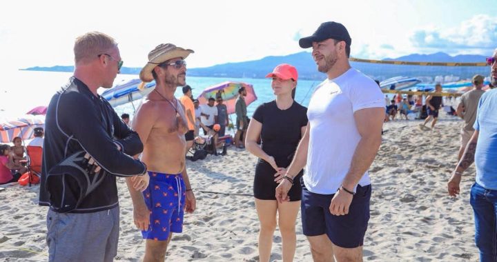 ´´Cascarita Bahía ´´ refrenda que las playas de Bahía de Banderas son de todos .