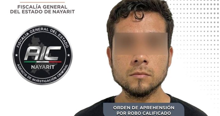 APREHENDIDO PRESUNTO RESPONSABLE DE ROBO CALIFICADO .