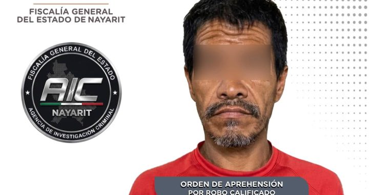 CAPTURADO PRESUNTO RESPONSABLE DE ROBO CALIFICADO.