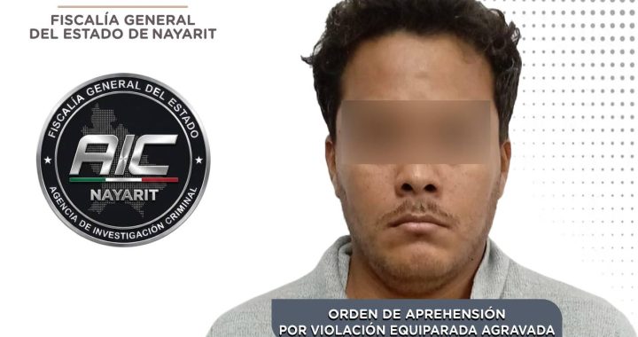 SE LE EJECUTA ORDEN DE APREHENSIÓN POR VIOLACIÓN EQUIPARADA AGRAVADA.