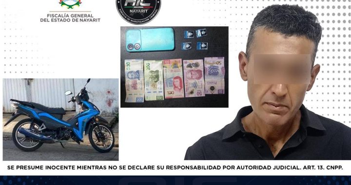 CAPTURADO POR SU PROBABLE RESPONSABILIDAD EN DELITOS CONTRA LA SALUD Y CONTRA LA SEGURIDAD PÚBLICA.