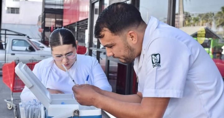 Participa IMSS Nayarit en Campaña Institucional de Vacunación 2026.