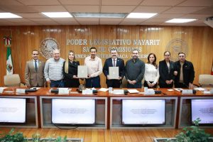 Recibe Congreso de Nayarit el Paquete Económico 2027.