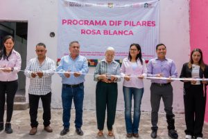 Beatriz Estrada inaugura segundo Centro DIF Pilares en el municipio de Jala .