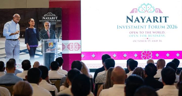 Miguel Ángel Navarro inaugura el Nayarit Investment Forum 2026 para atraer inversiones y generar oportunidades .