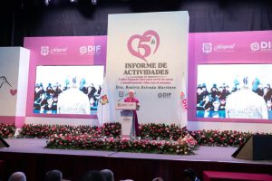 Presenta Beatriz Estrada su Quinto Informe de Actividades al frente del Sistema DIF Nayarit.