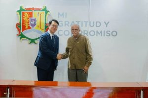 Miguel Ángel Navarro recibe al embajador de Corea y dialoga sobre oportunidades de inversión para Nayarit.