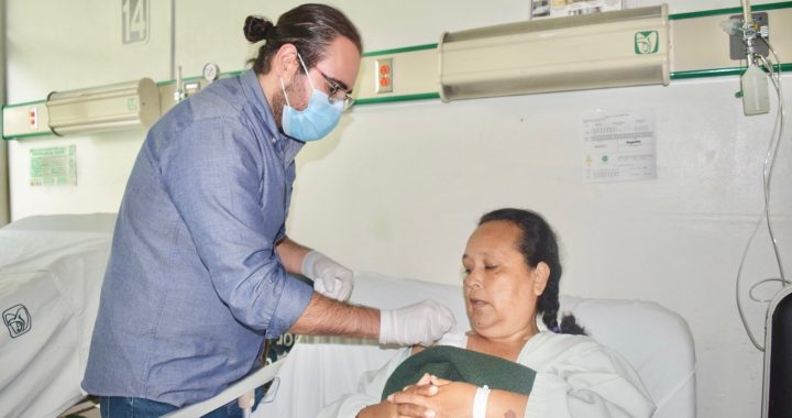 Equipo multidisciplinario del Hospital Rural de San Cayetano salva la vida de paciente.