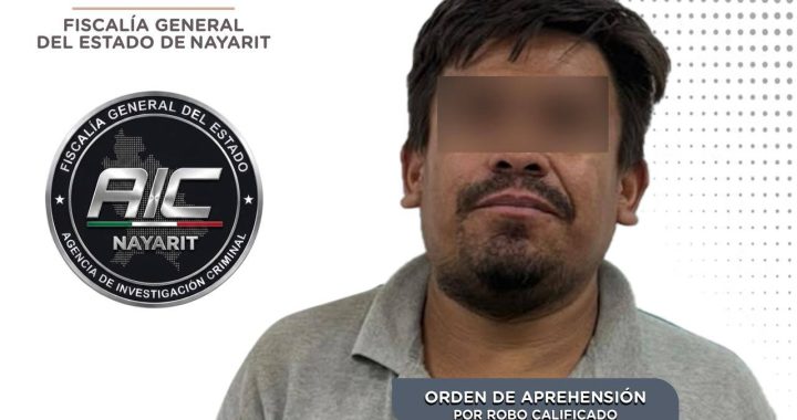 SE EJECUTA UNA ORDEN DE APREHENSIÓN POR EL DELITO DE ROBO CALIFICADO .