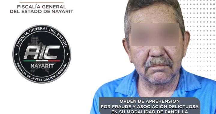 DETENIDO POR FRAUDE Y ASOCIACIÓN DELICTUOSA EN SU MODALIDAD DE PANDILLA.